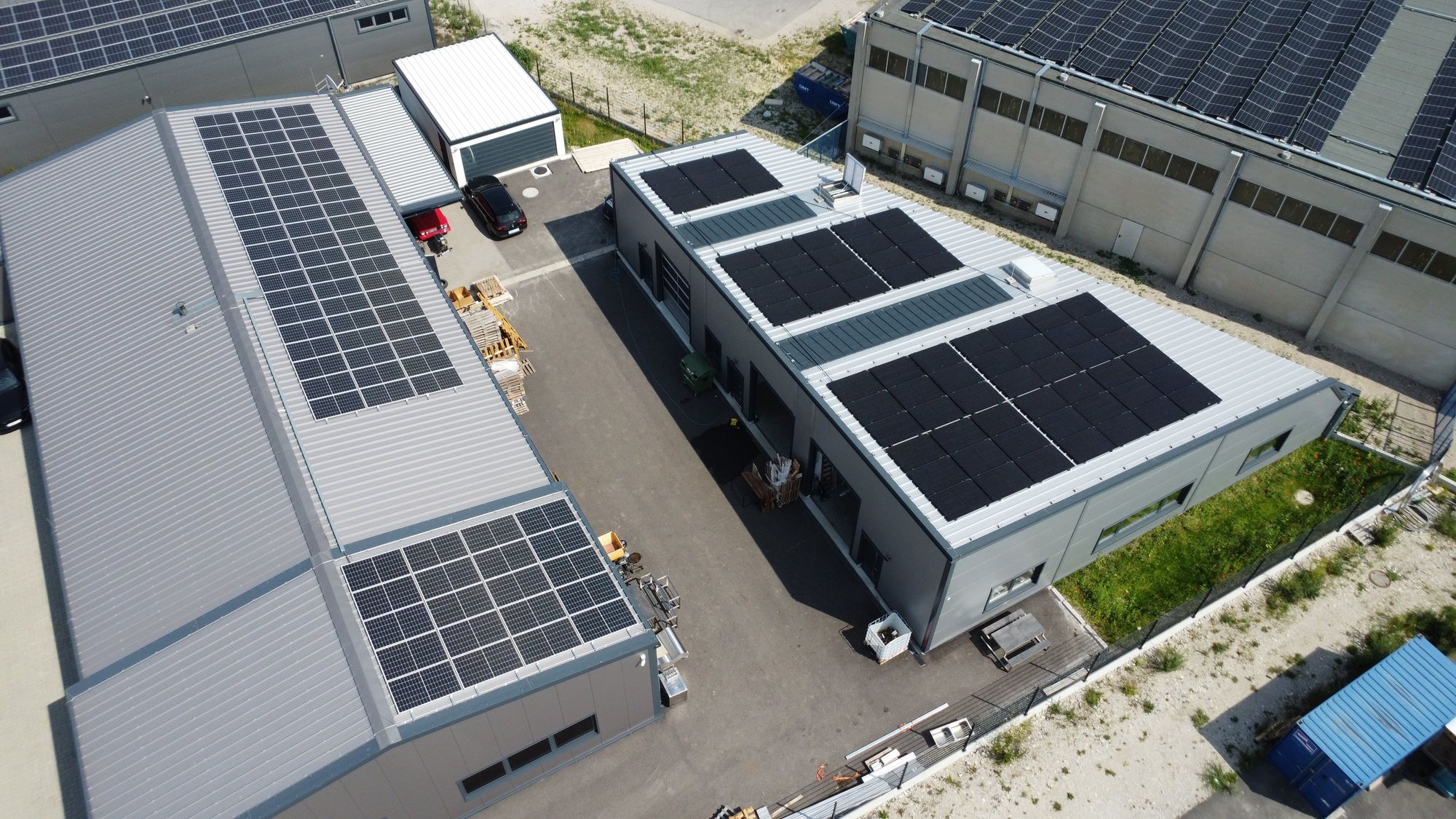Gewerbe-PV-Anlage mit Sigenergy Wechselrichter & Batterie